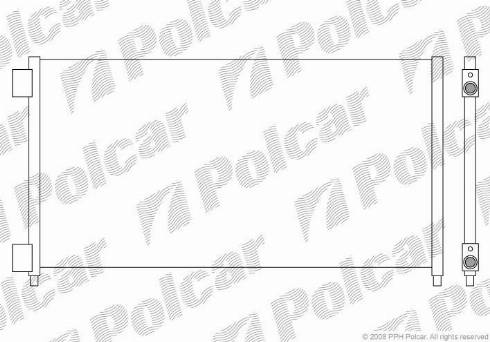 Polcar 3040K83X - Condensatore, Climatizzatore autozon.pro