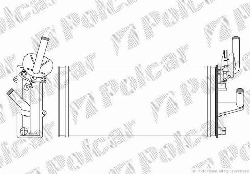 Polcar 3050N84X - Scambiatore calore, Riscaldamento abitacolo autozon.pro