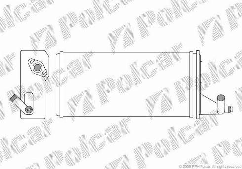 Polcar 3050N8-1 - Scambiatore calore, Riscaldamento abitacolo autozon.pro