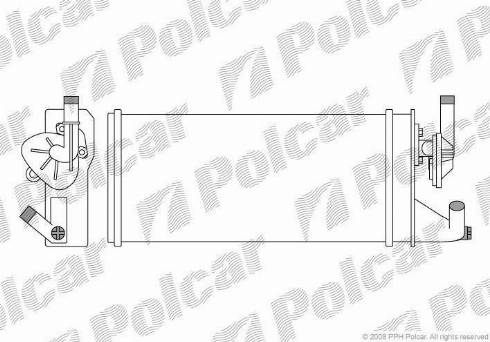 Polcar 3050N8-2 - Scambiatore calore, Riscaldamento abitacolo autozon.pro