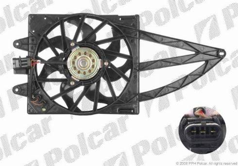 Polcar 300323W3 - Ventola, Raffreddamento motore autozon.pro