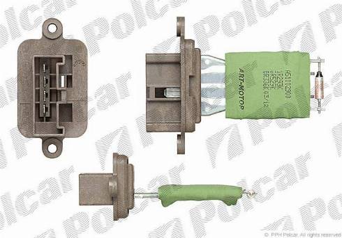 Polcar 3002KST1X - Resistenza, Ventilatore abitacolo autozon.pro