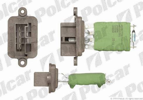 Polcar 3002KST-1 - Resistenza, Ventilatore abitacolo autozon.pro