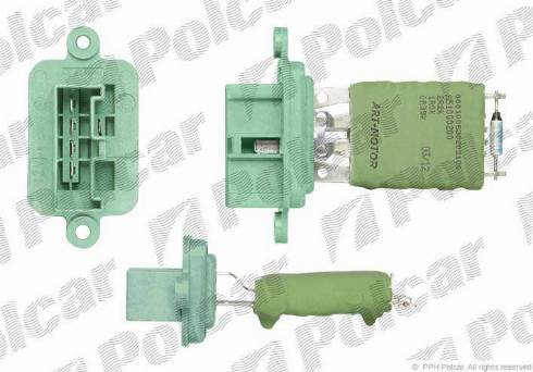 Polcar 3002KST2X - Resistenza, Ventilatore abitacolo autozon.pro