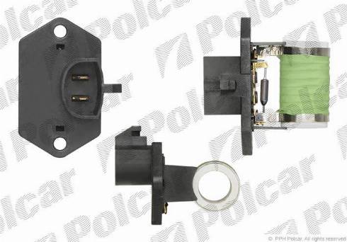 Polcar 3031KST-1 - Resistore addizionale, Elettromotore-Ventola radiatore autozon.pro