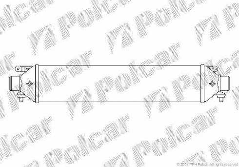 Polcar 3024J8-3 - Intercooler autozon.pro