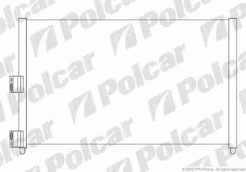 Polcar 3023K83X - Condensatore, Climatizzatore autozon.pro