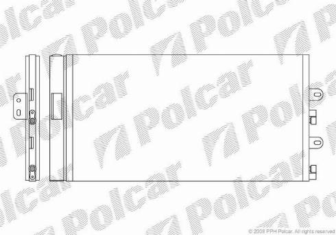 Polcar 3023K82X - Condensatore, Climatizzatore autozon.pro