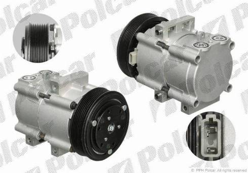 Polcar 3247KS-1 - Compressore, Climatizzatore autozon.pro