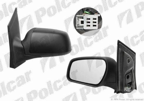 Polcar 3202514M - Specchio retrovisore esterno autozon.pro