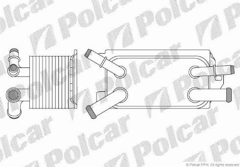 Polcar 3202L8-1 - Radiatore olio, Cambio automatico autozon.pro