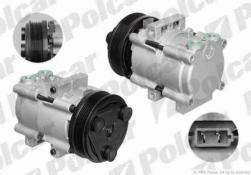 Polcar 3218KS-3 - Compressore, Climatizzatore autozon.pro