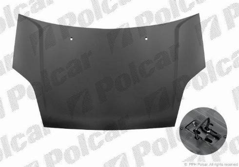 Polcar 321203 - Cofano motore autozon.pro