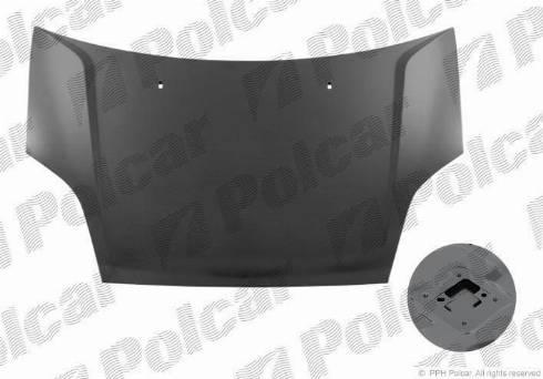 Polcar 323703 - Cofano motore autozon.pro