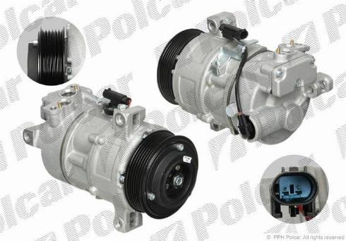 Polcar 2040KS-1 - Compressore, Climatizzatore autozon.pro