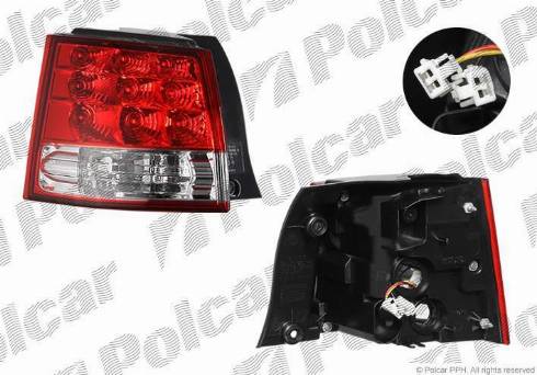 Polcar 234588-E - Luce posteriore autozon.pro