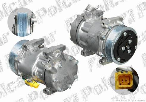 Polcar 2350KS4X - Compressore, Climatizzatore autozon.pro