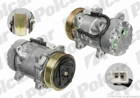 Polcar 2350KS-1 - Compressore, Climatizzatore autozon.pro