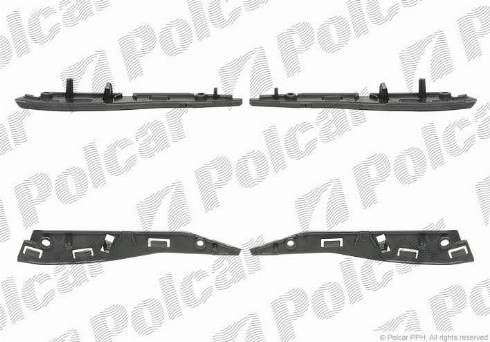 Polcar 230807-8 - Supporto, Paraurti autozon.pro