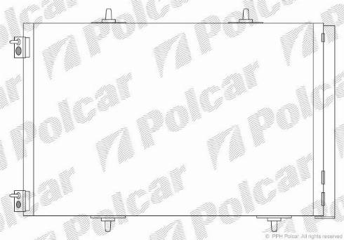 Polcar 2316K83X - Condensatore, Climatizzatore autozon.pro