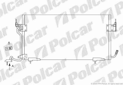 Polcar 2326K83X - Condensatore, Climatizzatore autozon.pro