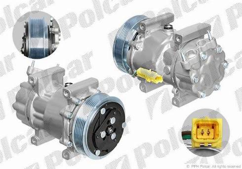 Polcar 2326KS-1 - Compressore, Climatizzatore autozon.pro