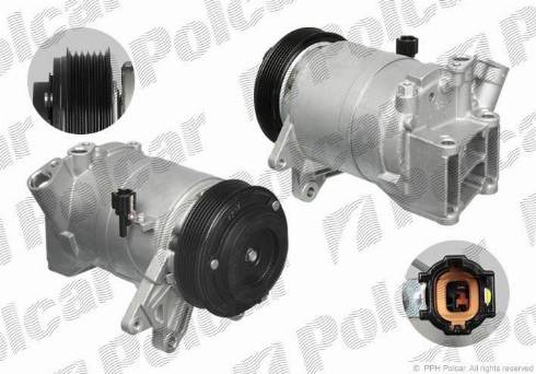 Polcar 2748KS1X - Compressore, Climatizzatore autozon.pro