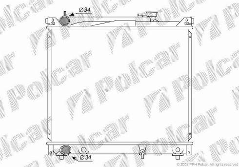 Polcar 7424083K - Termostato, Refrigerante autozon.pro