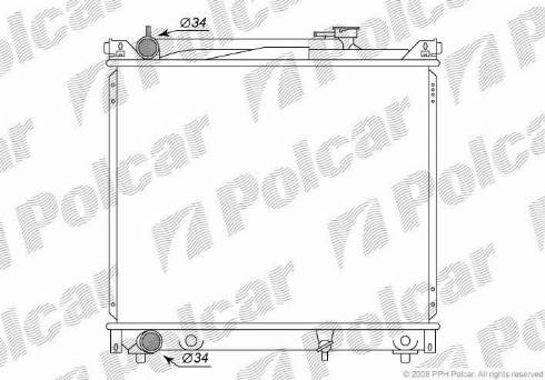 Polcar 742408-3 - Termostato, Refrigerante autozon.pro