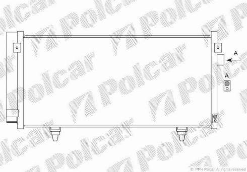 Polcar 7242K81K - Condensatore, Climatizzatore autozon.pro