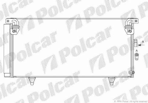 Polcar 7208K82K - Condensatore, Climatizzatore autozon.pro