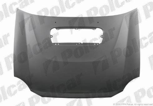 Polcar 721203-1 - Cofano motore autozon.pro