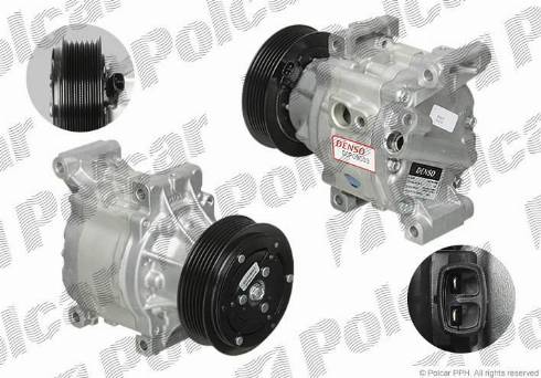 Polcar DCP09003 - Compressore, Climatizzatore autozon.pro