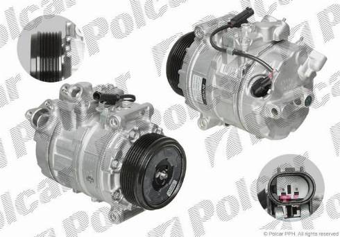 Polcar DCP05037 - Compressore, Climatizzatore autozon.pro