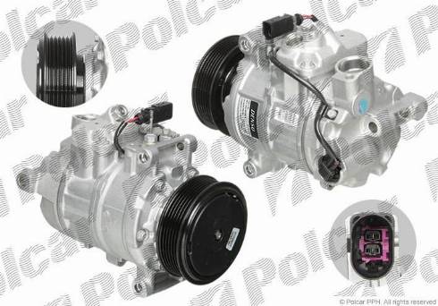 Polcar DCP02037 - Compressore, Climatizzatore autozon.pro