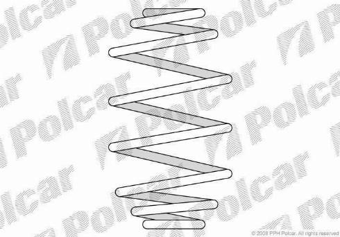 Polcar ST547581 - Molla autotelaio autozon.pro