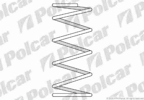 Polcar ST547554 - Molla autotelaio autozon.pro