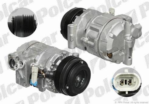 Polcar VA699301 - Compressore, Climatizzatore autozon.pro