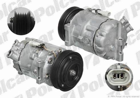 Polcar VA699307 - Compressore, Climatizzatore autozon.pro