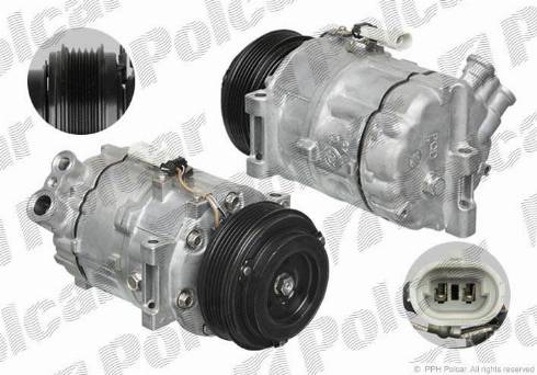 Polcar VA699317 - Compressore, Climatizzatore autozon.pro