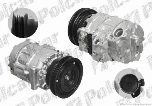 Polcar VA699320 - Compressore, Climatizzatore autozon.pro