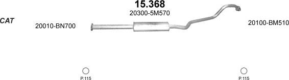 Polmo POLMO04145 - Impianto gas scarico autozon.pro