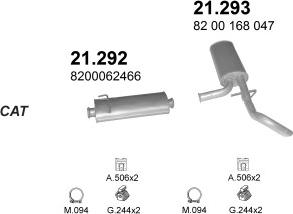 Polmo POLMO00913 - Impianto gas scarico autozon.pro