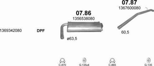 Polmo POLMO00091 - Impianto gas scarico autozon.pro