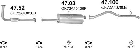 Polmo POLMO00124 - Impianto gas scarico autozon.pro