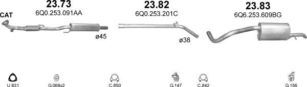 Polmo POLMO00177 - Impianto gas scarico autozon.pro