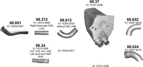 Polmo POLMO01079 - Impianto gas scarico autozon.pro