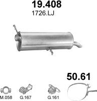 Polmo POLMO30036 - Impianto gas scarico autozon.pro