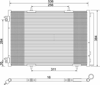 PowerMax 7110415 - Condensatore, Climatizzatore autozon.pro