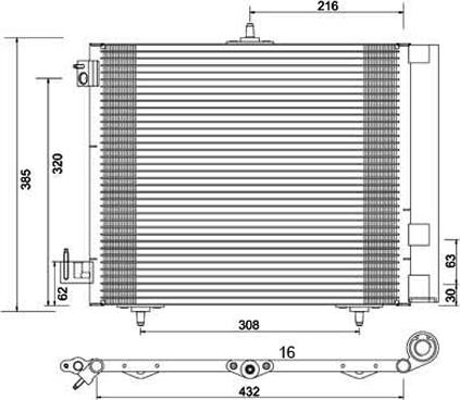 PowerMax 7110130 - Condensatore, Climatizzatore autozon.pro